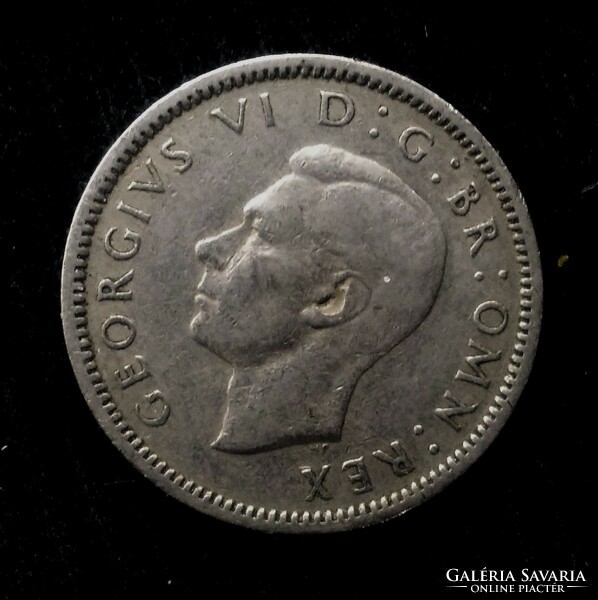 Anglia 6 penny 1948 - 0108