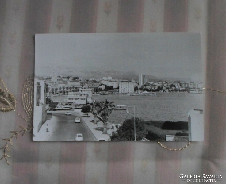 Retro fotó 20.: Split, Jugoszlávia (kikötő, városkép)