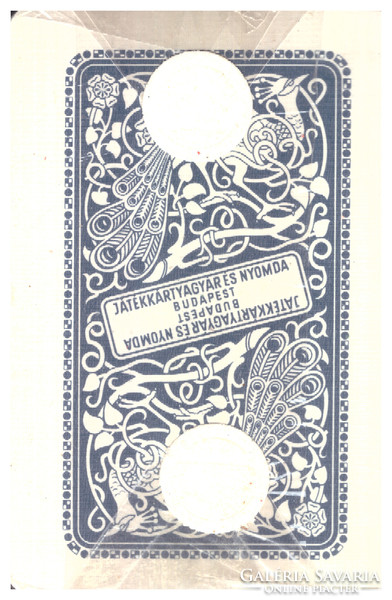 208. Magyar kártya Játékkártyagyár és Nyomda 1970 körül