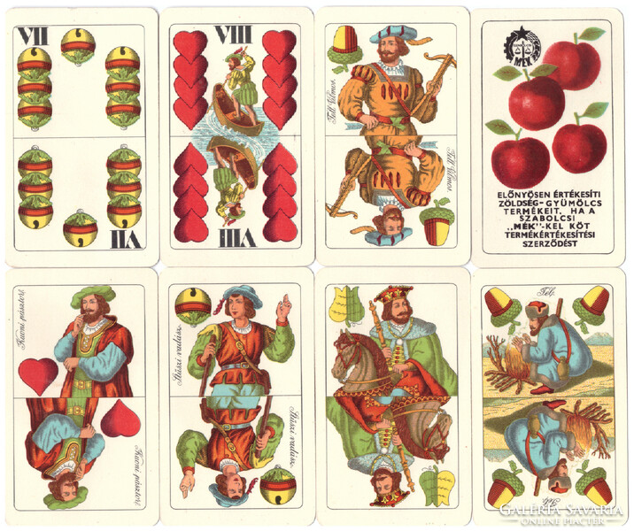 214. Magyar kártya Játékkártyagyár és Nyomda 1980 körül