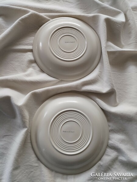Ceramic dessert plates - poppy / 2 pcs.