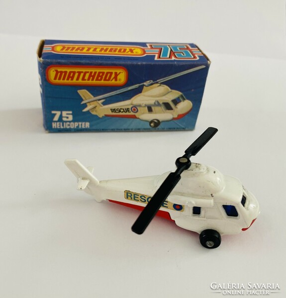 Matchbox 75 helicopter collector's item