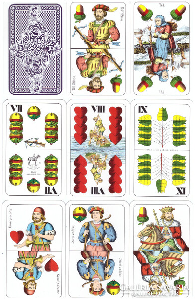 196. Hungarian card piatnik 32 sheets 2005