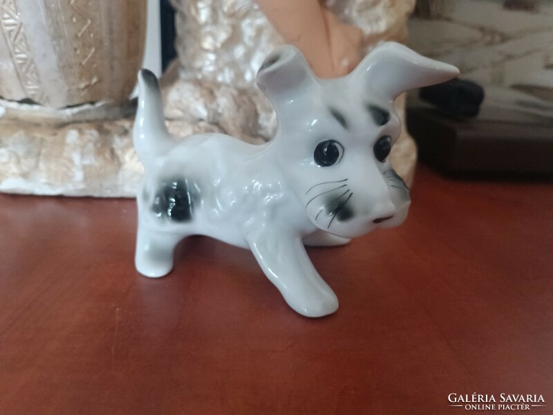 Cute porcelain dog.