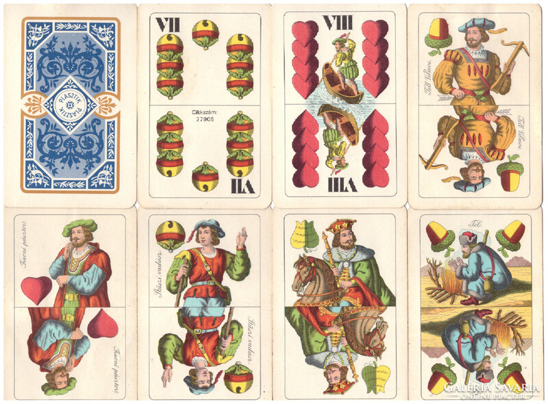 207. Magyar kártya Játékkártyagyár és Nyomda 1970 körül