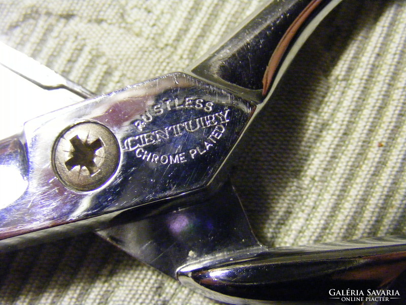 Vintage richards of sheffield england chrome scissors