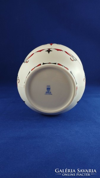 Zsolnay porcelain bay vase