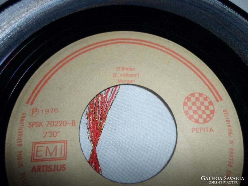 Retro hanglemez: El Bimbo (könnyűzenei lemez, 1976; SPSK 70220)