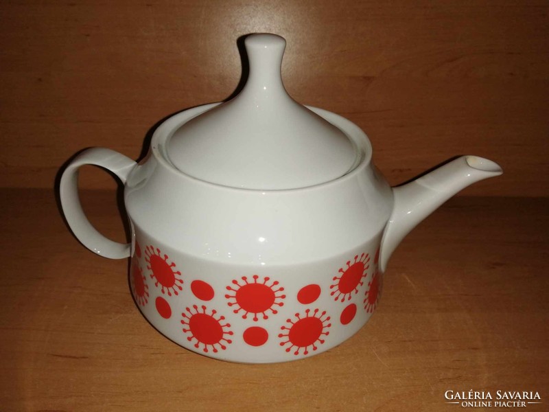 Alföldi porcelán Centrum varia napocskás teáskanna tea kiöntő (7p)