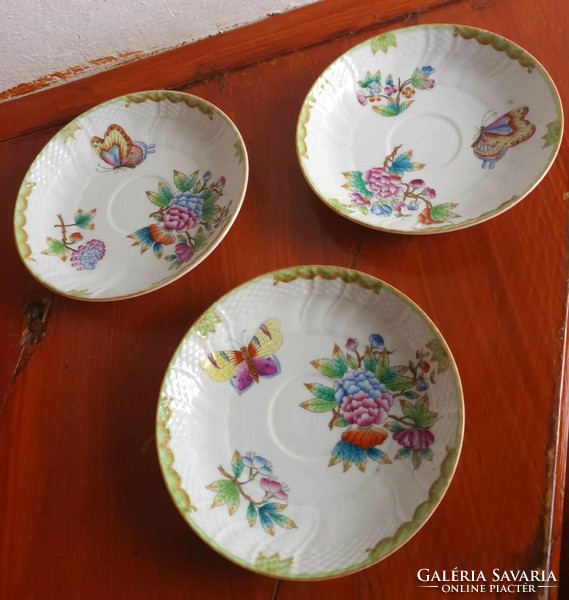 Herend Victoria pattern cup coasters from 1944