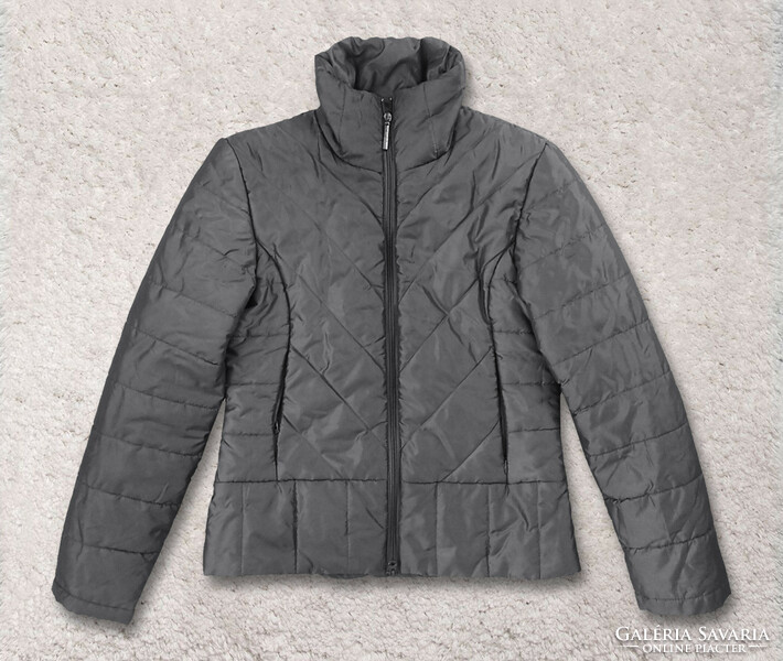 Amisu brand bright gray quilted women's puffer jacket jacket puffer jacket