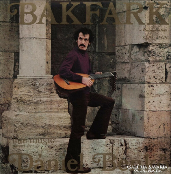 Bakfark, Dániel Benkő - Lute Music Played By Dániel Benkő (LP, Album, Yel)