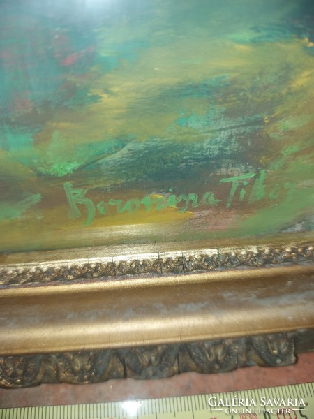 Painting signed by Tibor Boromisza