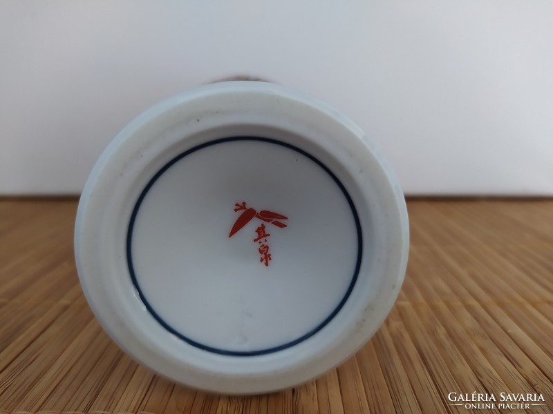 Arita yaki Japanese richly decorated porcelain stemware