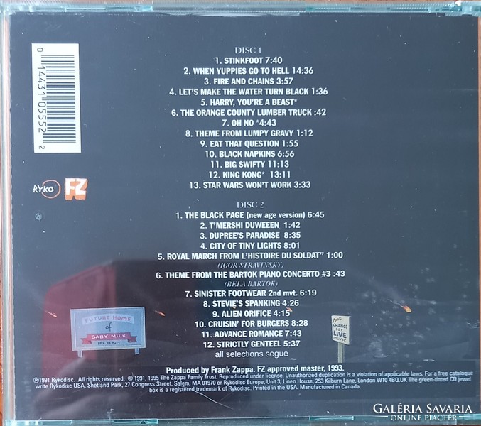 ZAPPA CD (2)