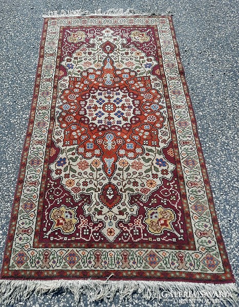 Antique rug from Békésszentandrás 90 x 180 cm