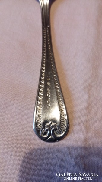 4 Old sciola stainless coffee spoons