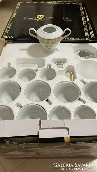 Ingyen szállítással új 57 db-os porcelán étkészlet Prima collezione