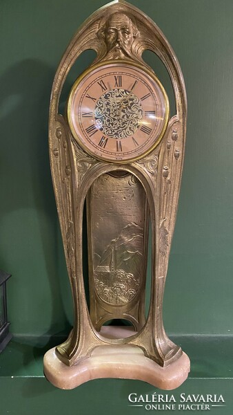 Art Nouveau mantel clock