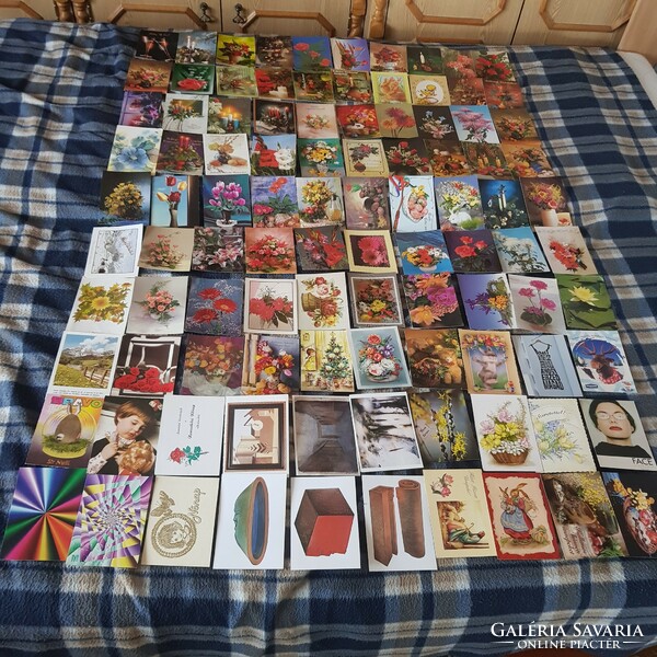 100-piece mixed postcard collection 8.