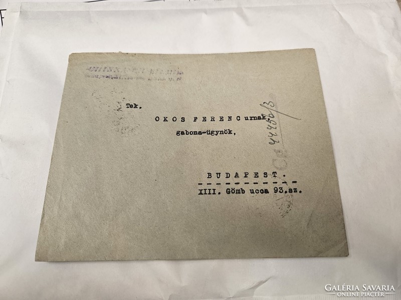 1941 letter Budapest