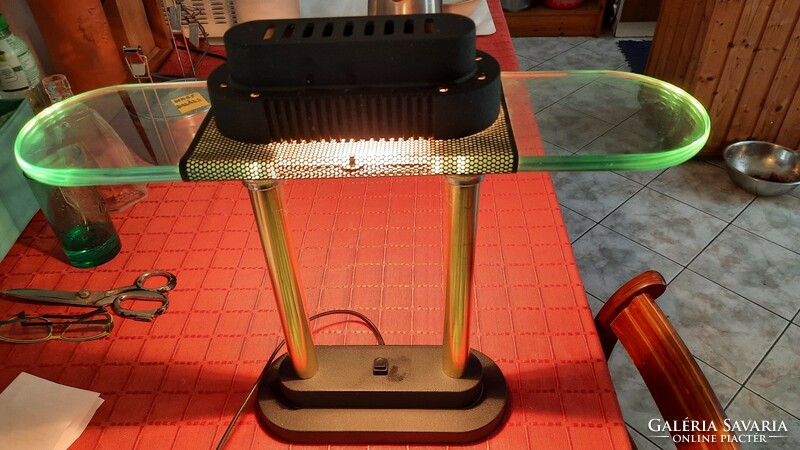 Robert sonneman/ kovács design table lamp - bank lamp