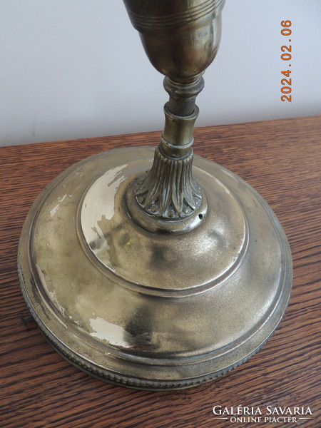 Antik üveg lámpabúra