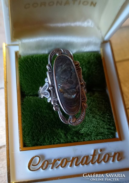 Antique silver ring