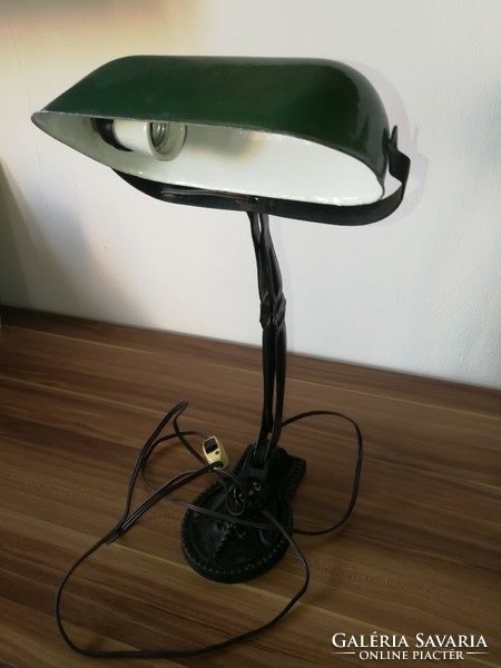 Art Nouveau bank lamp