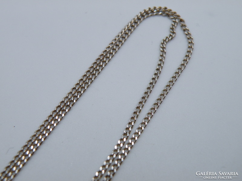 UK0136  Vintage Ezüst nyaklánc kereszt alakú medál 925