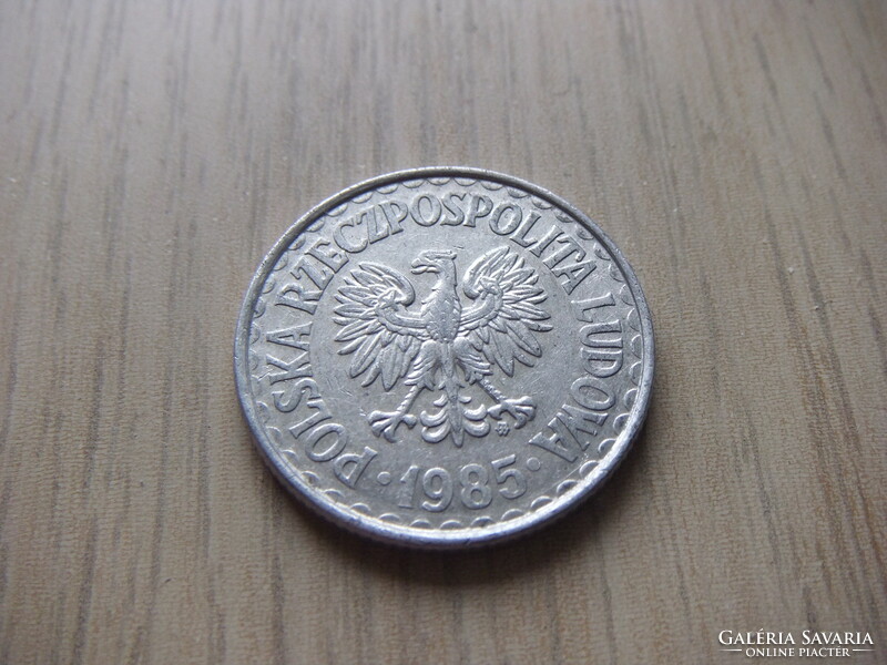 1   Złoty    1985    Lengyelország