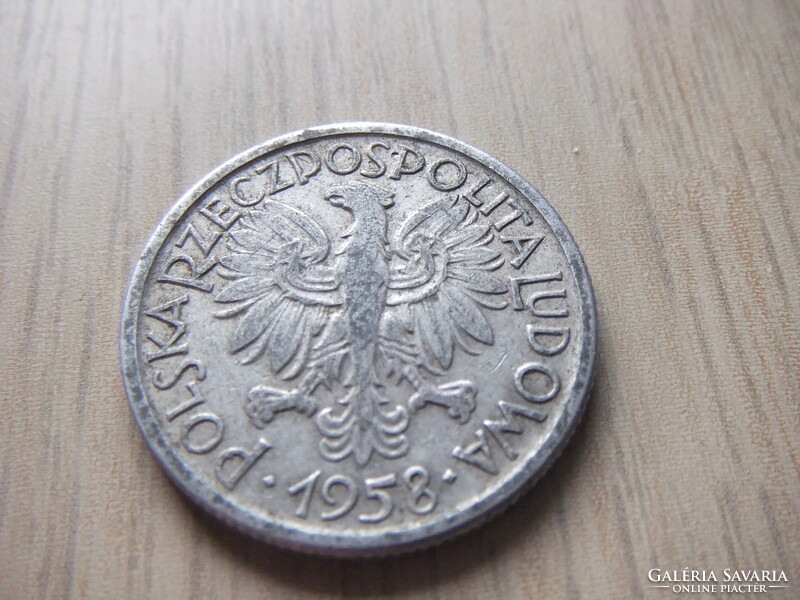 2   Złoty    1958    Lengyelország