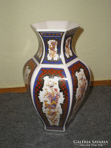 Nagyon szép kézzel festett váza(26cm)