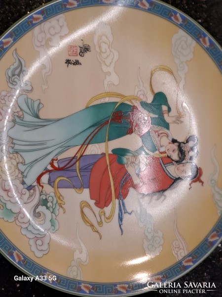 Imperial Jingdezhen China kínai orientális porcelán dísztányérok keleties stílus kedvelőinek