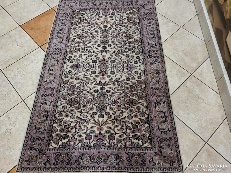 Hand-knotted 92x162 cm wool Persian rug bfz569