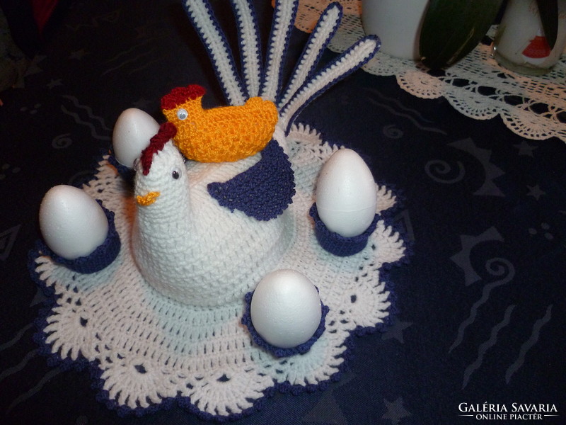 Crochet table decoration