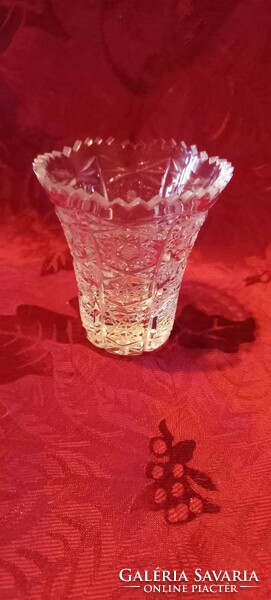 Crystal vase (8 cm)