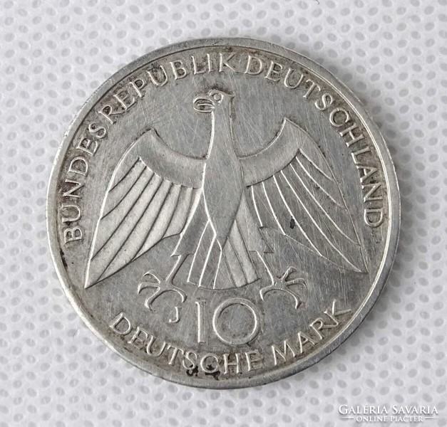 1Q206 10 German Marks - 1972 Olympic Silver Coin Commemorative Coin 15.5Gr