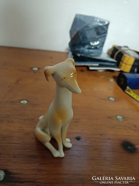 Ravenclaw porcelain art deco dog greyhound