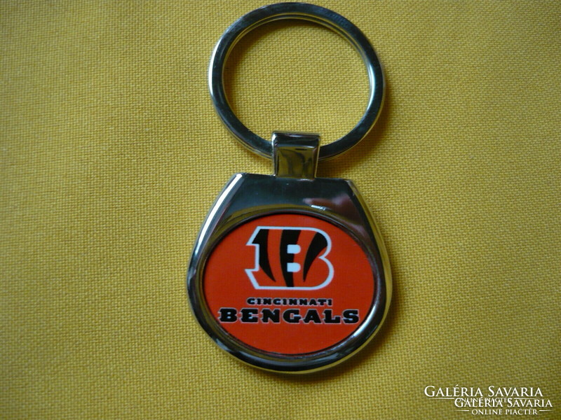 Cincinnati Bengals Metal Keychain
