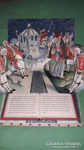1961. V. Kubašta - Cinderella 3D spatial storybook - first edition !! According to the pictures, it is artia