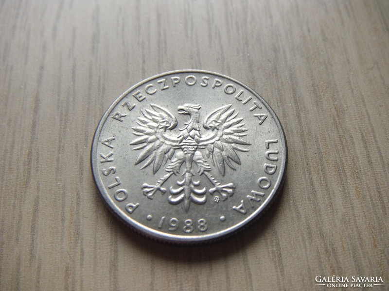 20   Złoty    1988    Lengyelország