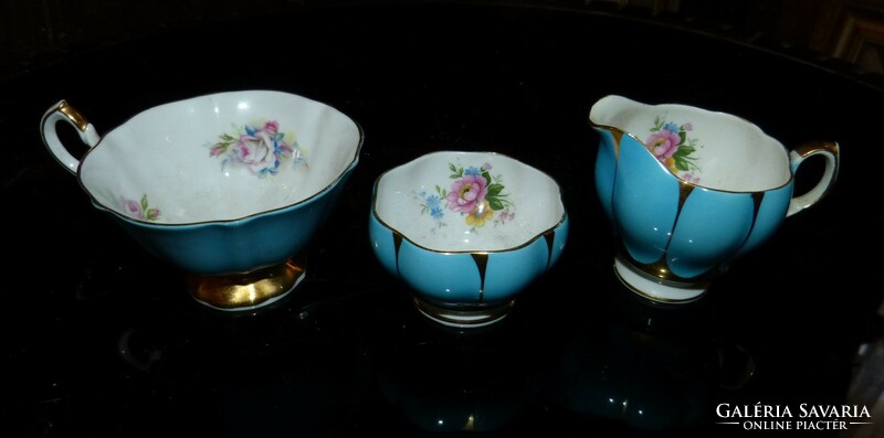3 Pcs. Queen Anne porcelain cup.