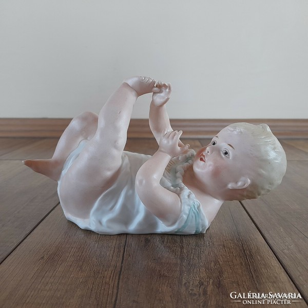 Antique Heubach German porcelain doll