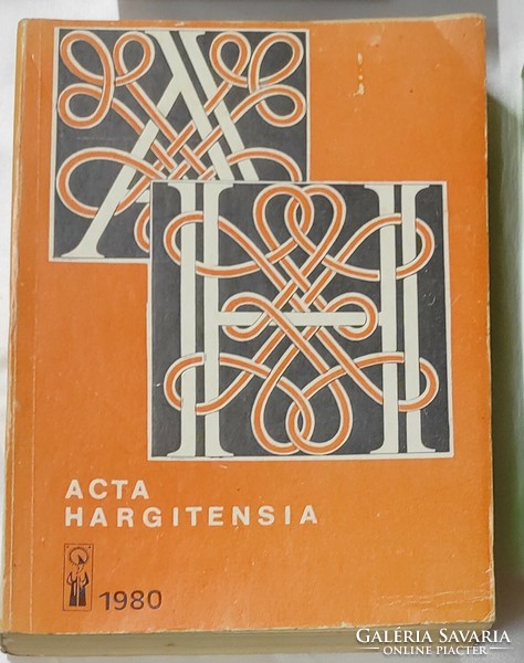 Acta hargitensia i. (Hungarian Romanian)