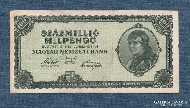 One hundred million milpengos 1946