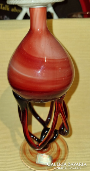 Joska or josefina glass oil lamp