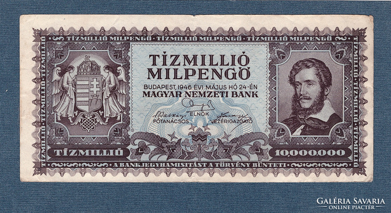 Ten million milpengos in 1946