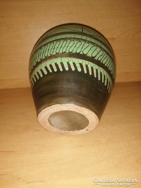 Retro kerámia váza - 22 cm magas (10/d)