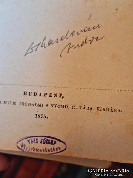RRR!1875 posthumus első kiadás -gróf SZÉCHENYI ISVÁN: ÖNISMERET- DÖBLINGI KÉZIRATAIBÓL -ATHENAEUM